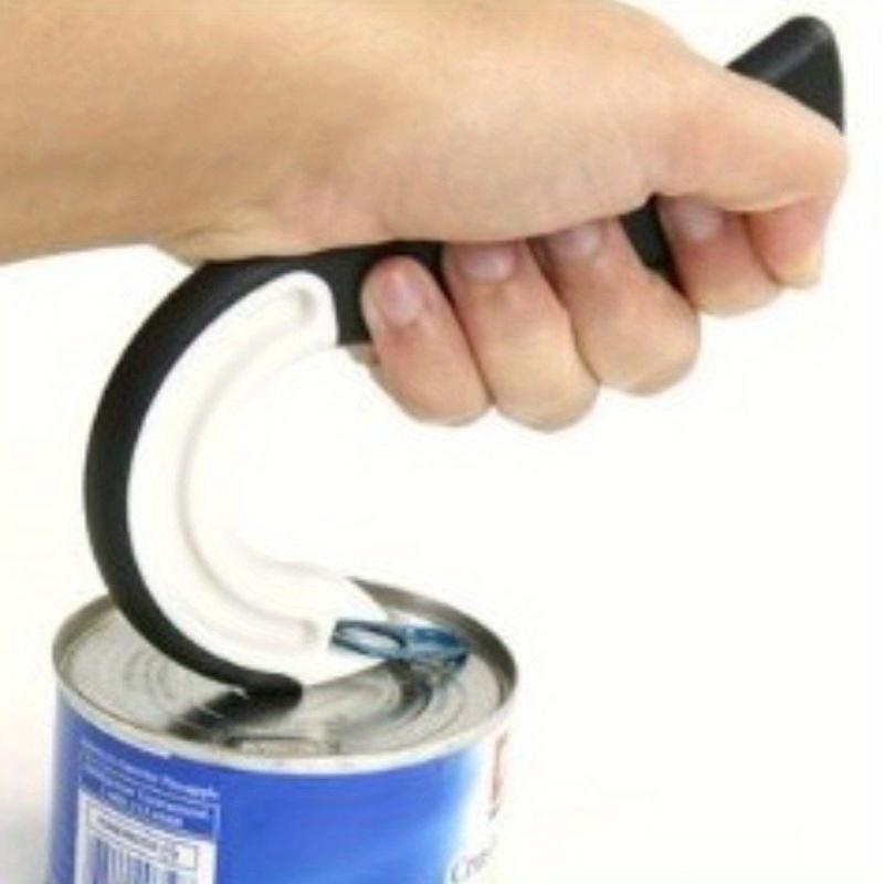 

Easy to grip hook can opener Durable ABS material, suitable for home and RV kitchen, ideal Christmas gift чёрный