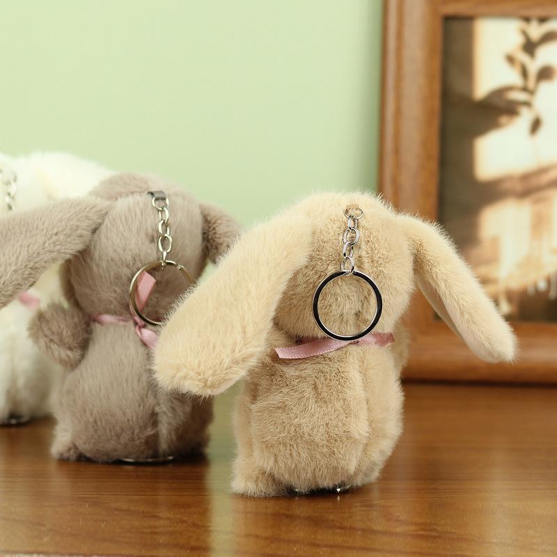 Lapin en peluche mignon et doux, peluche à longues oreilles, compagnon de sommeil amusant pour bébé, décoration délicate pour la maison, cadeaux pour enfants