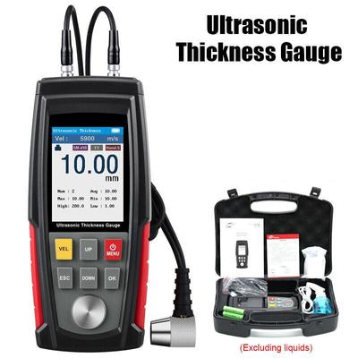 Digital Ultrasonic Car Paint Thickness Gauge Meter Handheld Thickness Metal Tester High Precision Thickness Coat Meter