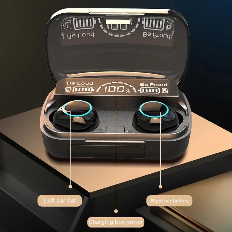 Xiaomi M30 Tws Wireless Earbud Noise Reduction IPX7 Waterproof Bluetooth-compatible 5.1 Sports Dynamic In-ear Earphone for Allphones