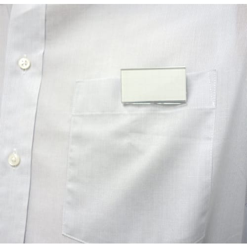 KOKUYO U-shaped Name Tag, Safety Pin/clip Dual-use Type, 10 Pack Nuff-1X10