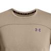 Under Armour Letter Print Sports Round Neck Short Sleeve T-Shirt Men Tops Beige 1382799-203