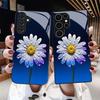 Samsung S26ULTRA Mobile Phone Case A90 Daisy S24 Tempered Glass A16 Gradual Change Color Protective Case A07