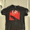 Official KoRn Black Red Men S XL Print T Shirt Mad Engine Nu Metal Vintage Washed Fashion Versatile Homme Graphic Streetwear