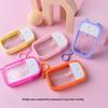 Portable Press-On Silicone Hydrating Perfume Spray Bottle