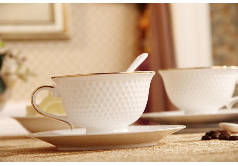 porcelain tea cups Ceramic coffee mug and plate set Simple tea set Bone china latte art cup afternoon tea tania bulhoes cup