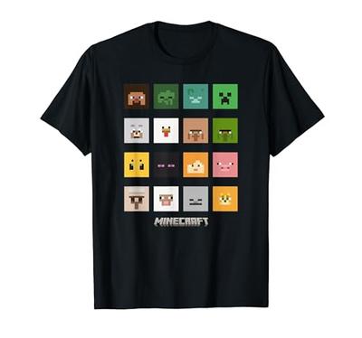Minecraft Group Shot Animals & Enemies T-Shirt