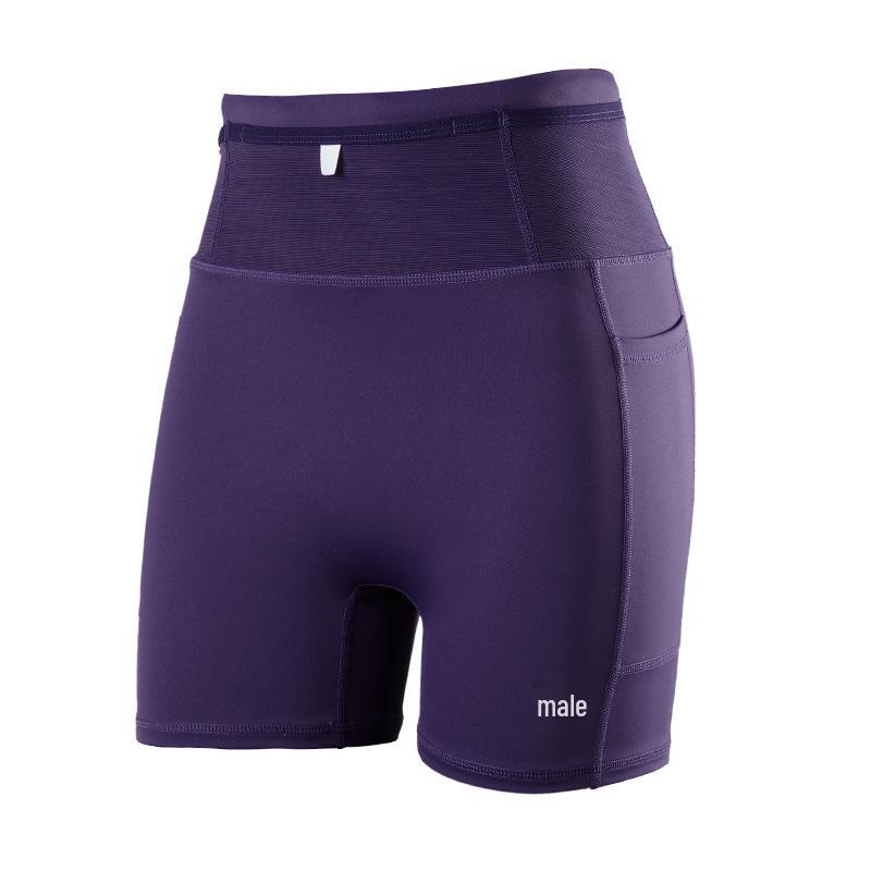 

Унисекс Ударопрочные Фитнес Велошорты с Карманами - Эластичные, Подтягивающие Бедра, Облегающий Дизайн с Тремя Точками M