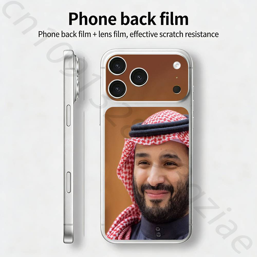 

Мухаммед бин Салман НАКЛЕЙКА Skin Wrap для iPhone 17 Pro/Pro max Защитная пленка для задней панели, рамки, камеры iPhone17promax