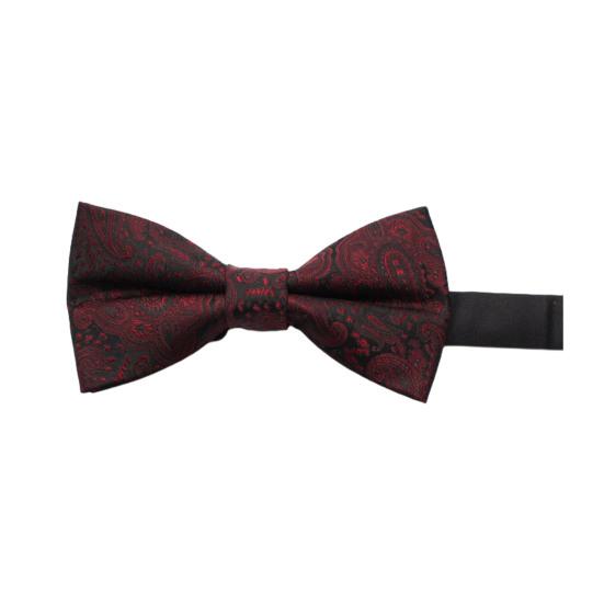 

Men Bow Tie Multiple Pattern Design Rich Color Red Wedding Neck Tie Lightweight Business Neckwear Formal Occasions Office Wear 14