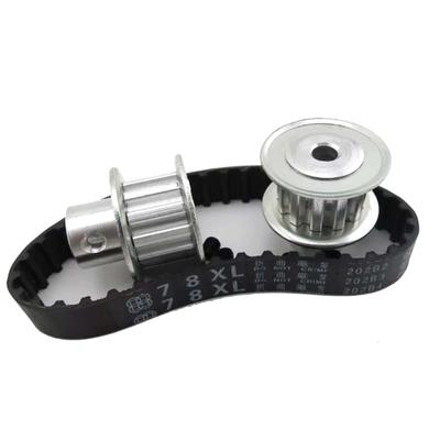 DIY Metal Synchronous Pulley Set with 78XL Belt for XL Timing Belt