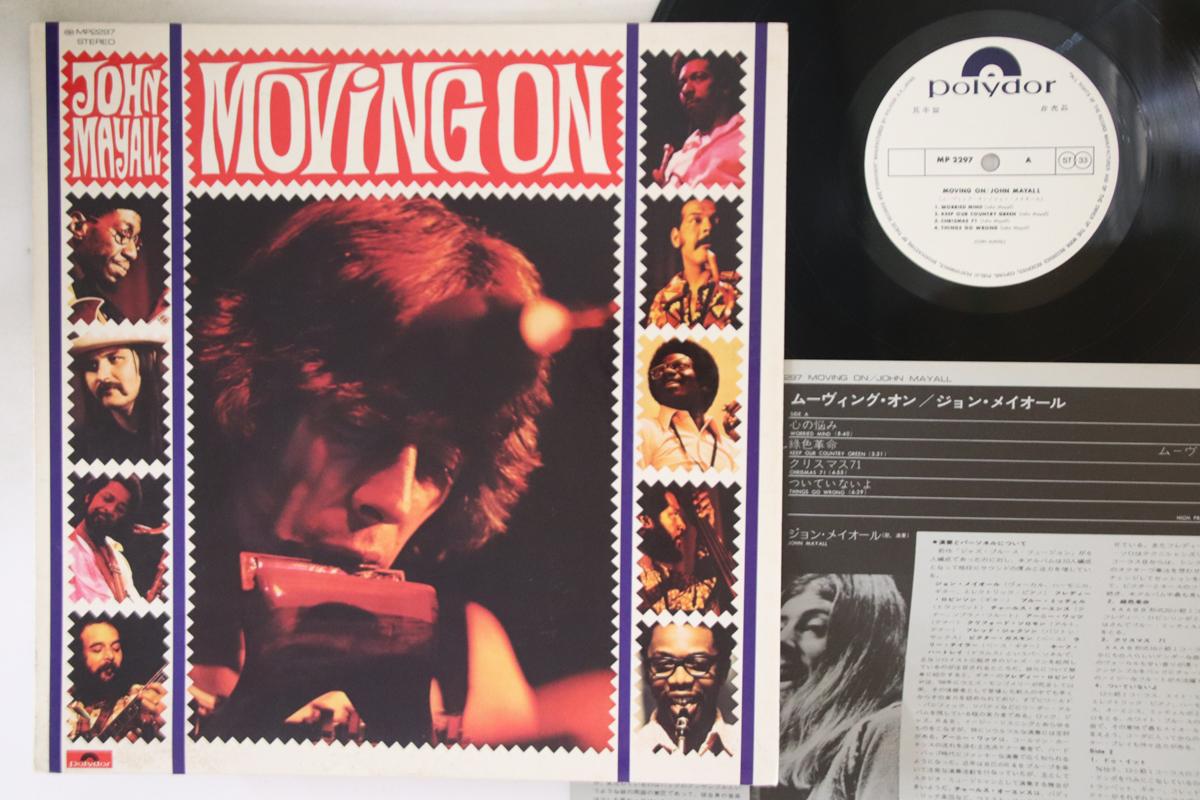 

LP Record JOHN MAYALL - Moving On MP2297PROMO POLYDOR 1972 Japan Blues Used