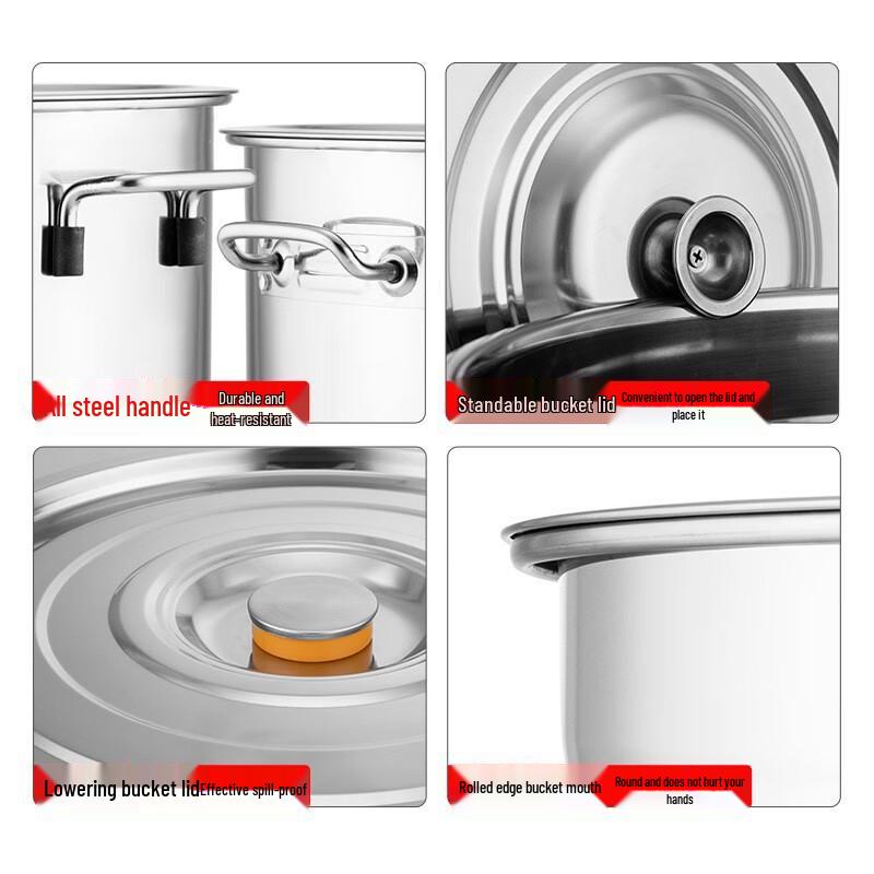 Yimeide Commercial Thickened Stainless Steel Multi-Purpose Pot GZC580