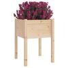 Vidaxl Donice Ogrodowe, 2 Szt., 50X50X70 Cm, Lite Drewno Sosnowe