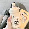 Insulated Travel Mug With Straw For Office And Outdoor Use