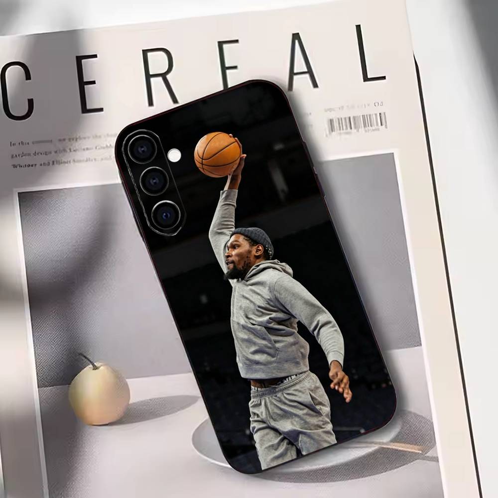 

K-Kevin D-Durant Phone Case For Samsung Galaxy A73,A72,A71,A70,A53,A52,A51,Soft Silicone Black Cover Samsung a22 4g