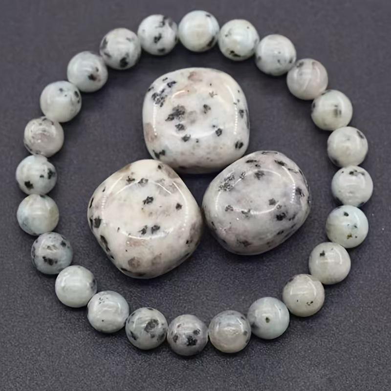 Green Aventurine Tiger's Eye Beaded Elastic Bracelet