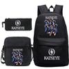 3pcs Girl Group Group Printed Children Backpack Set Boys Girls Schoolbag Students Lightweight Travel Rucksack Men Women Bags
