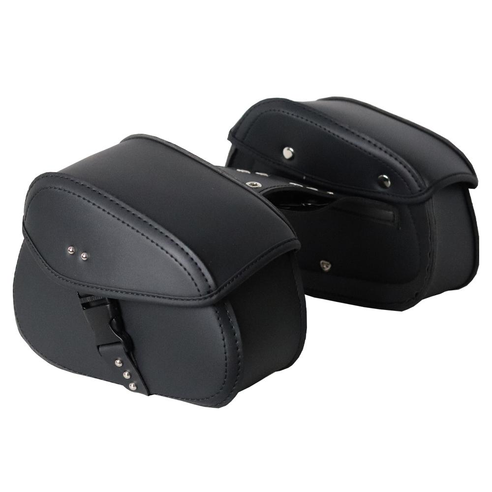 Universal Motorcycle Saddlebag Side Tool Luggage Storage Saddle Bags For Harley Honda Suzuki Yamaha