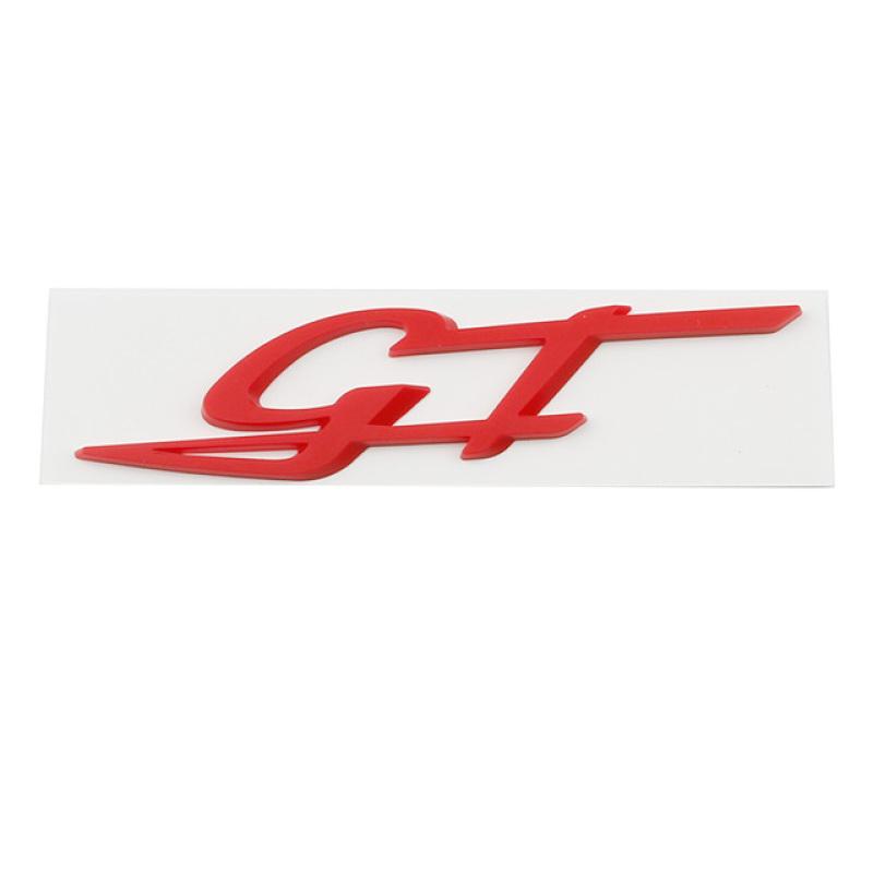 1 stück Auto 3D Metall GT Logo Aufkleber Emblem Abzeichen Aufkleber