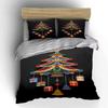 Colorful Tree with Ornaments. Bedding Sets Duvet Cover Sets Duvet Covers Pillowcases(1 * Duvet Cover 2 * Pillowcases Without Duvet Insert)