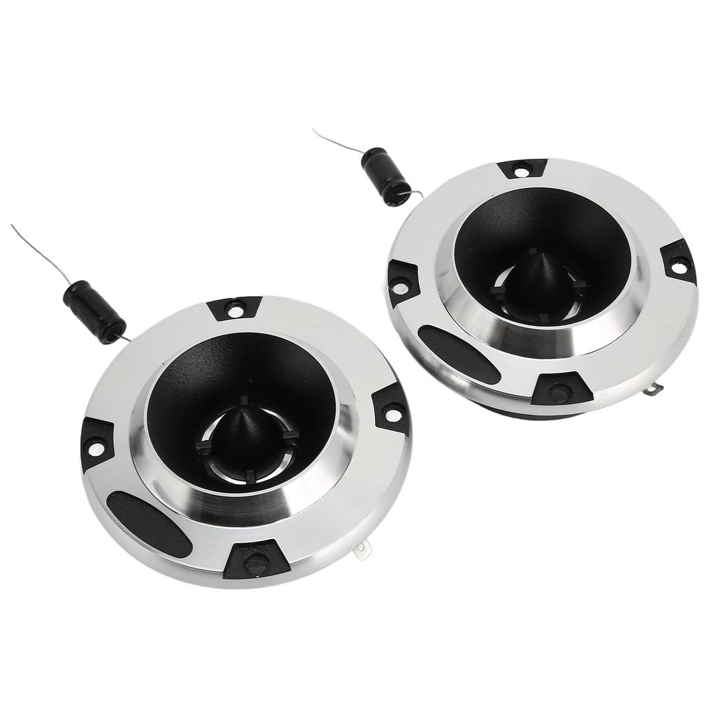 2 Pcs Car Tweeter HIFI Sound Quality Sensitive Silver 150W Dome Tweeter for All Car Audio Systems