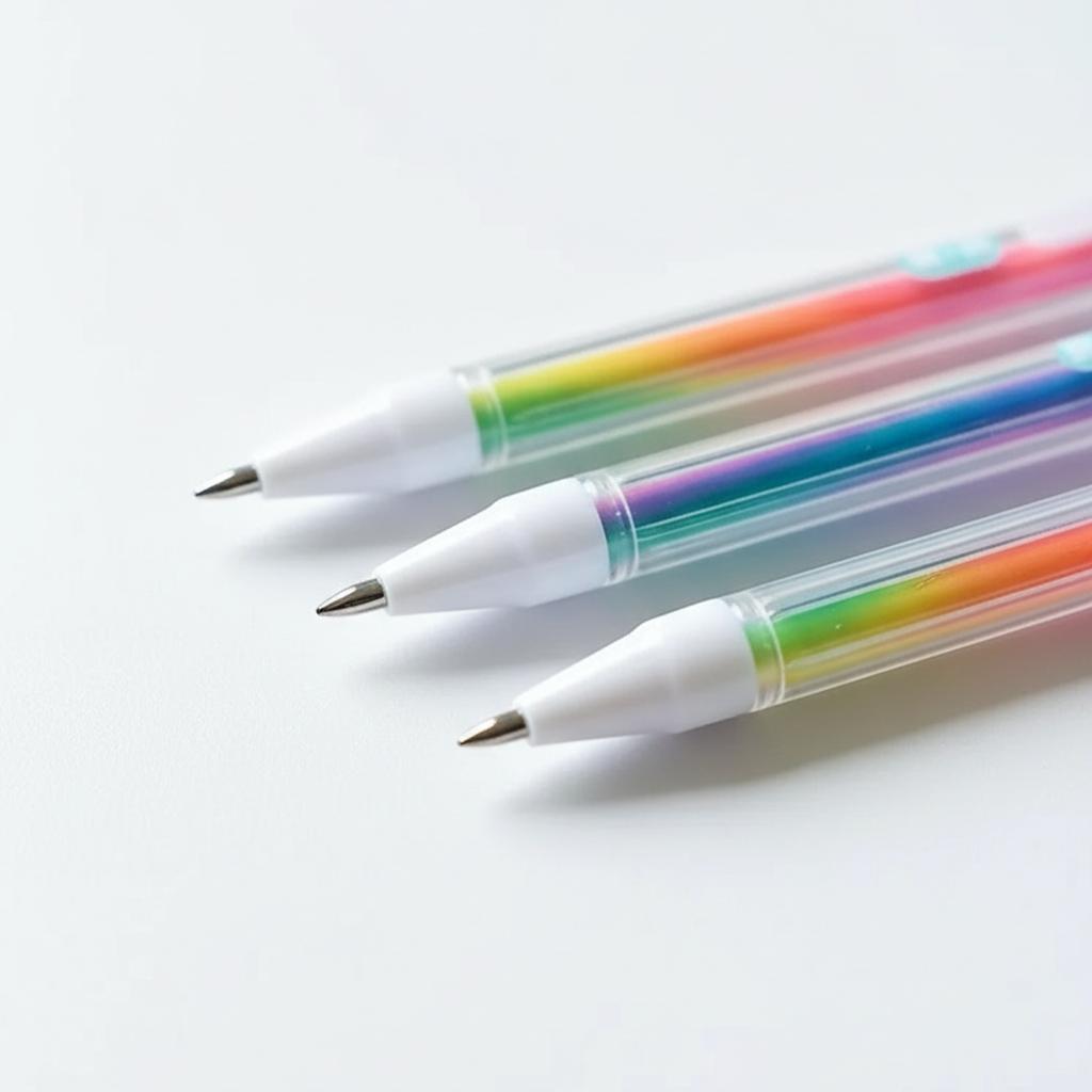 12 Pack Multicolor Gel Highlighter Pens Set Quick Dry Smooth Writing Markers for School Office Art Drawing Creative Projects