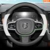 High-Quality Leather Steering Wheel Cover for Volvo V60 V90 XC90 S60 Anti-Skid Car Handle Four Seasons Interior Accessory