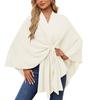 Soft Faux Cashmere Shawl: Solid Color Scarf for Weddings & Evening Gowns - Women's All-Season Accessory
