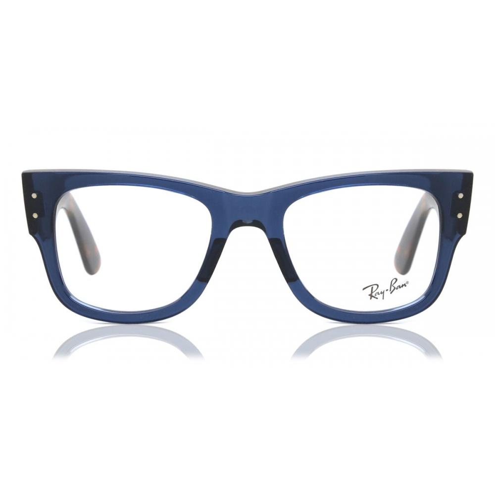 

Ray Ban Rx0840v Mega Wayfarer 8296 Унисекс Очки Transp Dark Blue/51