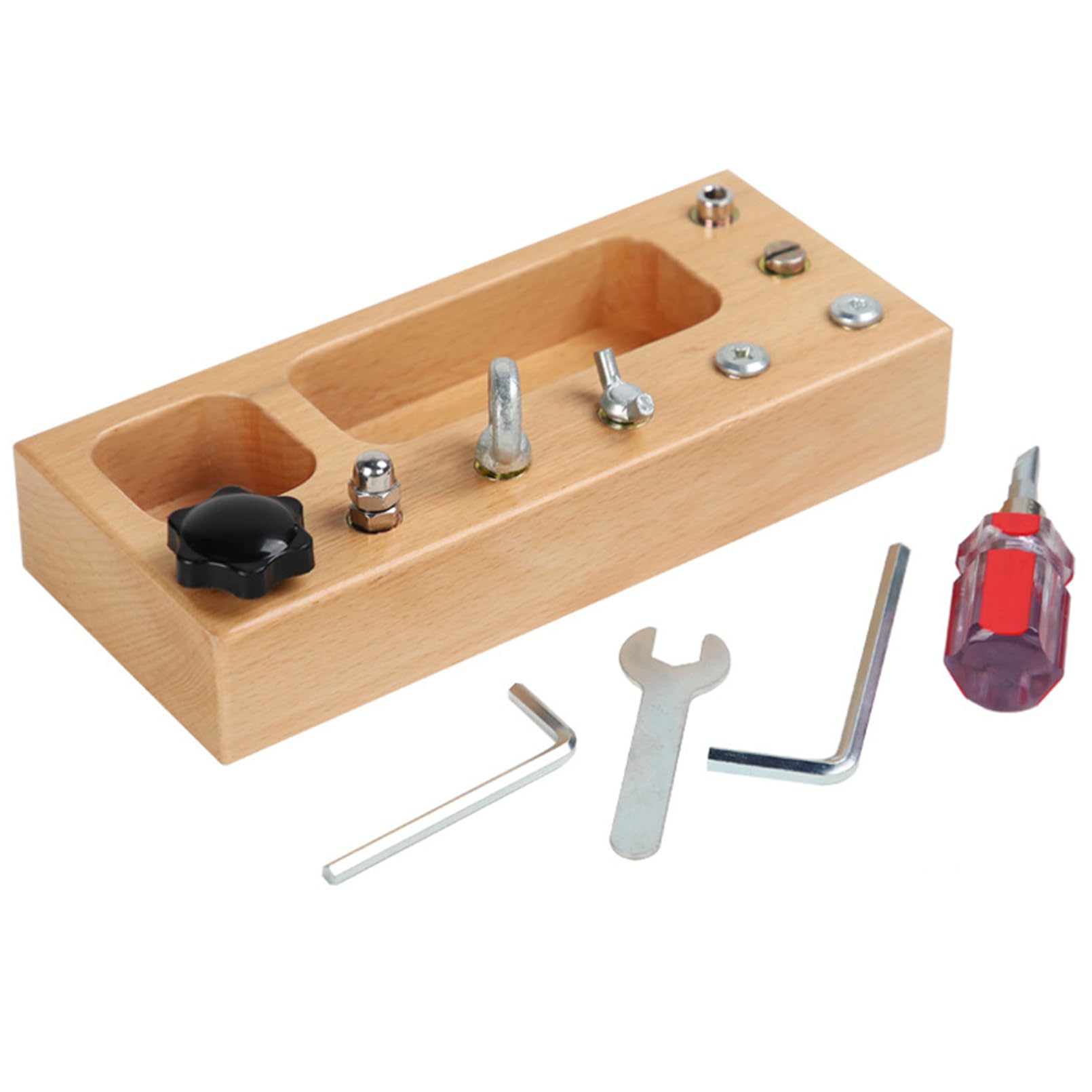 

Screwdriver Interactive Teaching Educational Daily For Ages 6 and Up [Shandini] Toy, Toy, Tool, Toy, Activities, Training, Concentration, Wooden,