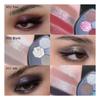 Girlcult Illusion Eyeshadow Palette Four Color Matte Pearl Shimmer Glow Polarized Light Delicate Chameleon Eye Makeup