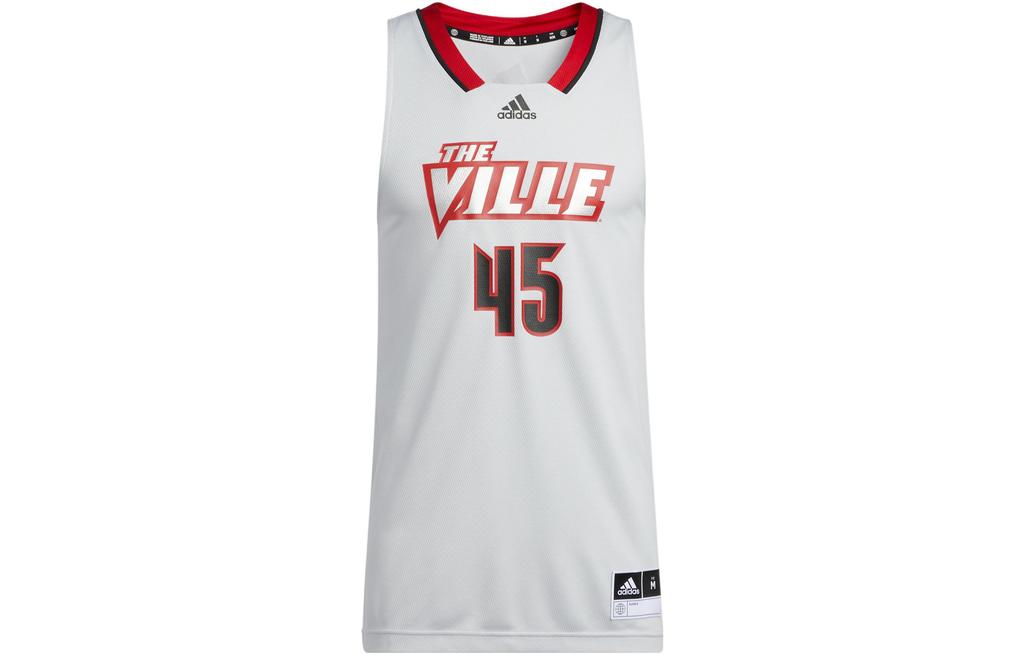 adidas Basketball Jerseys Men's White Thin Straight Fit HG8886