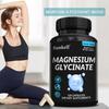 Integratore Alimentare di Glicinato di Magnesio, 120 Capsule per Flacone