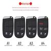 Compatible Jeep Key Case for Grand Cherokee, Renegade, Compass, Commander - Car Bag Buckle Shell