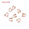 100pcs 4.5x4mm Wire Protectors Wire Guard Guardian Protectors Loops U Shape Accessories Clasps Connector for Jewelry Making