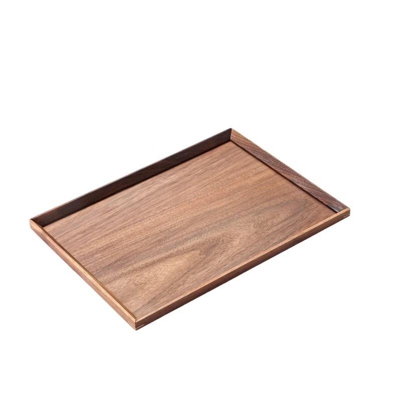 Nordic Black Walnut Wooden Tray