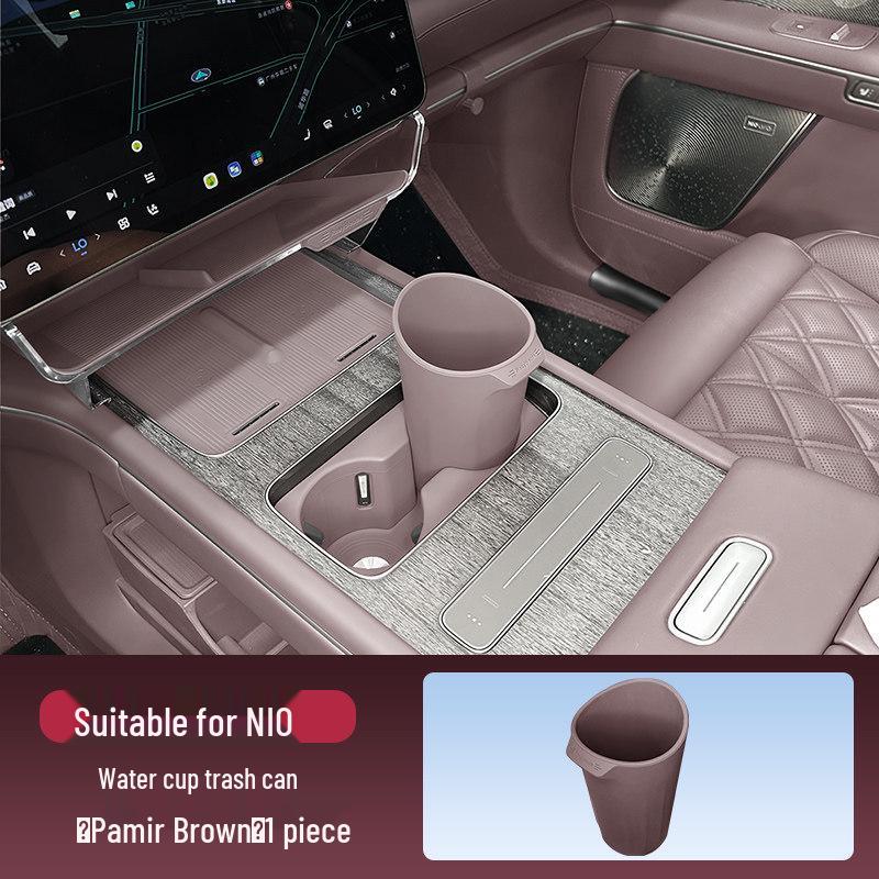 Compatible Trash Storage Bag & Cup Holder for 26 Nio ES8 & ES9 Models - Interior Accessories