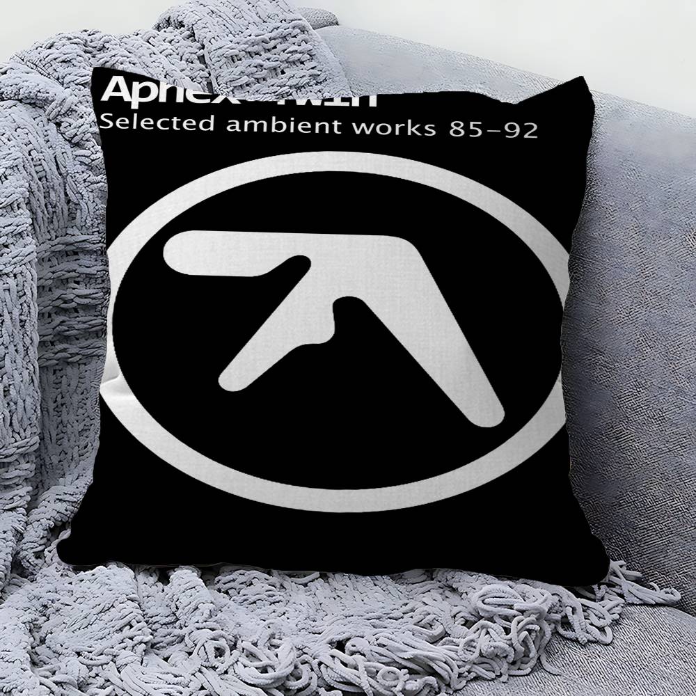 DJ AAphex Twin Cushion Cover Inches Farmhouse Decor Home Throw Pillow Covers for Couch Decorations
