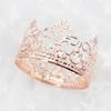 1pc Crown Cake Topper Decoration Elegant Wedding DIY Cake Birthday Wedding Party Decorating Baking Decoration Supplies
