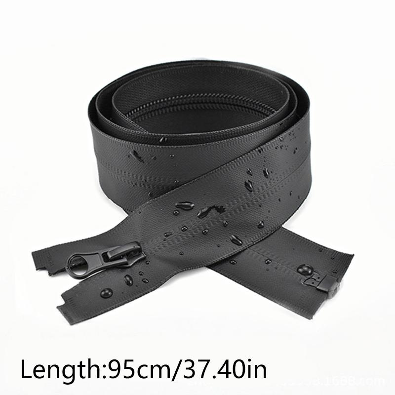 1PC Accesorii pentru îmbrăcăminte cu fermoar invizibil cu capăt deschis pentru jachetă de exterior 5# Kit de reparare a fermoarului impermeabil