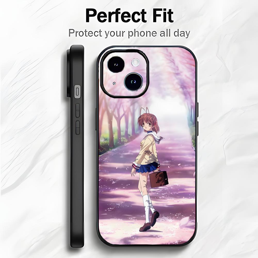 Anime C-Clannad After Story Phone Case Phone Case Soft Packaging Lightweight For iPhone17 16 15 14 13ProMax