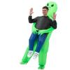 Halloween Inflatable Costume Ghost Carry-On Alien Santa Claus Hugger Funny Inflatable Suits for Parties And Events