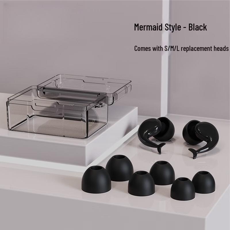 Fishtail Waterproof Noise-Cancelling Earplugs