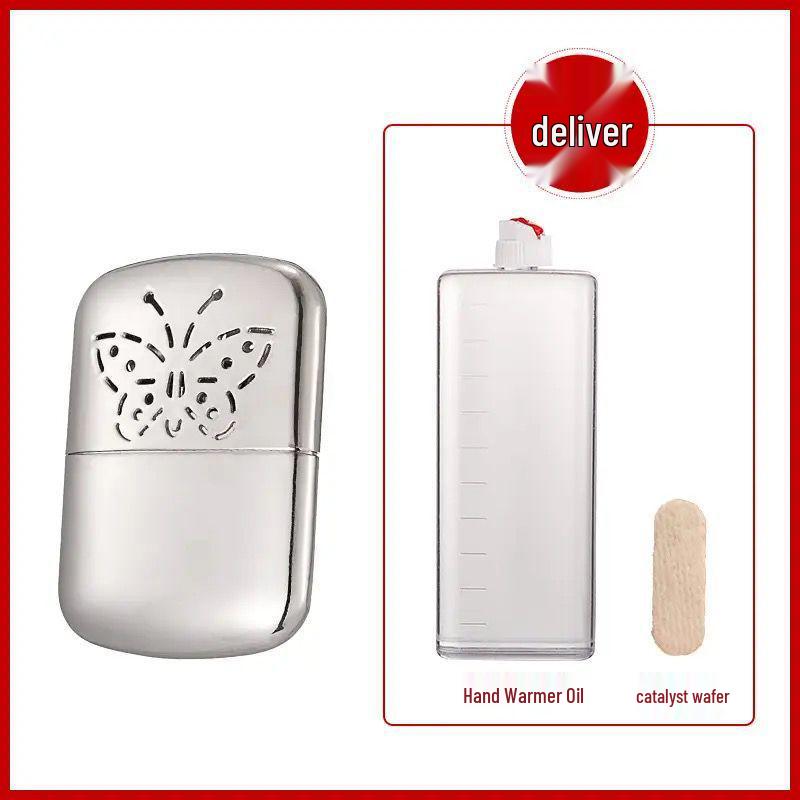 Portable Platinum Catalyst Hand Warmer: Pocket-Sized Winter Heating Gift