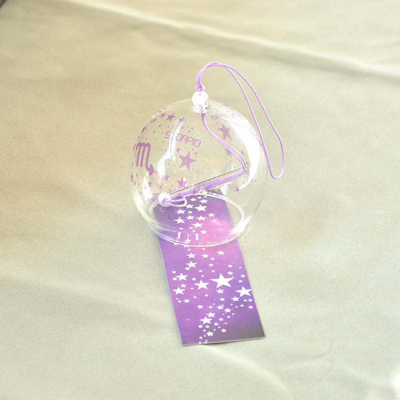 Wind Blossom Cherry Glass Chime Japanese Home Decor Ornament Birthday Gift