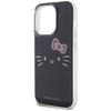 Etui Do iPhone 15 Pro Max Hello Kitty Hardcase IML Kitty Face Czarny