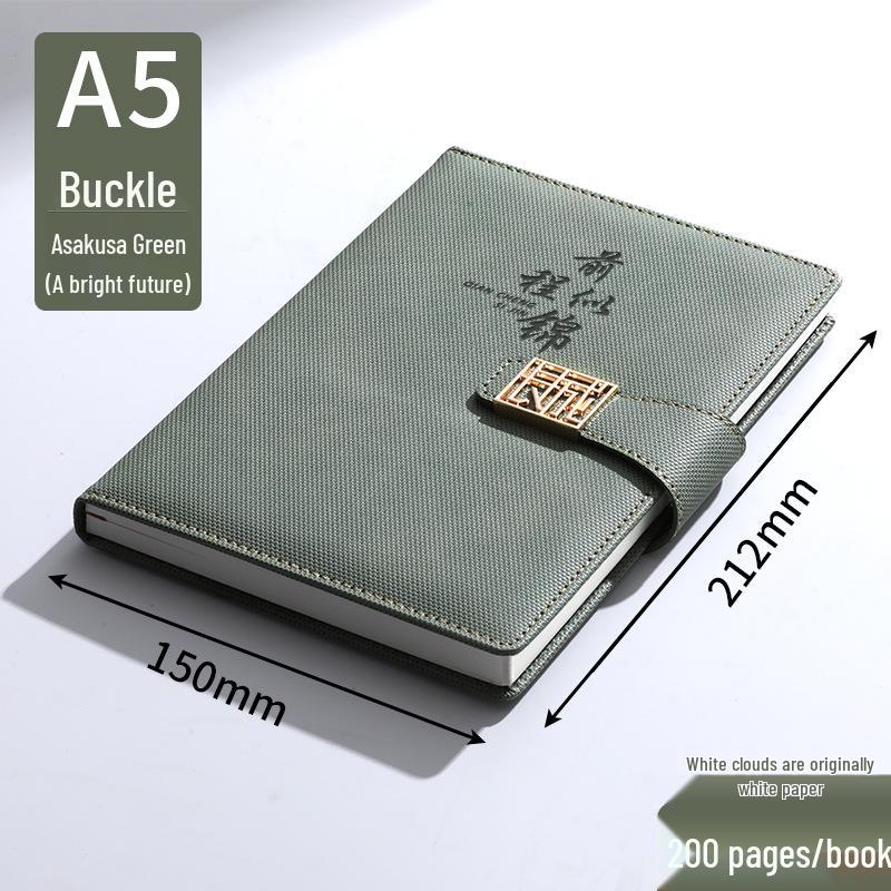 A5 Custom Strap Diary Notebook with Logo in Gift Box