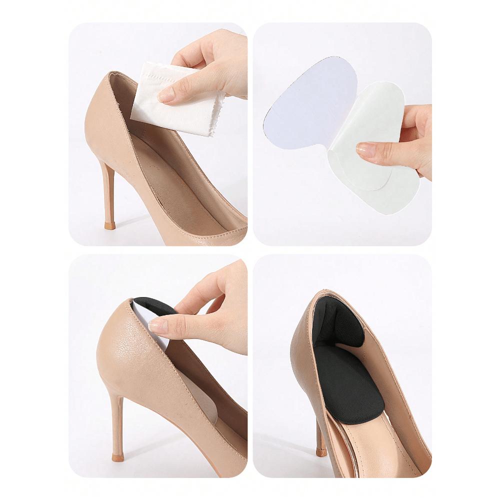 1 Pair Heel Grips Liner Cushions Inserts For Loose Shoes, Heel Pads Snugs For Shoe Too Big Men Women