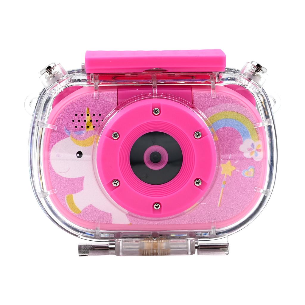 Aparat dla dzieci Wodoodporny aparat podwodny Ekran 2-calowy 1080P HD Cyfrowa kamera wideo dla dzieci Kamery sportowe do użytku wewnątrz i na zewnątrz